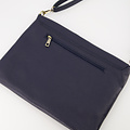 Yaslin - Classic Grain - Crossbodytassen - Blauw - Donkerblauw D26 - Bronskleurig