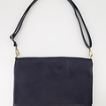 Yaslin - Classic Grain - Crossbody bags - Blue - Donkerblauw D26 - Bronze