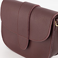 Maan - Classic Grain - Crossbodytassen - Rood - Bordeaux D54 - Bronskleurig