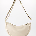 Nika - Classic Grain - Handtassen - Beige - Ecru D37 - Zilverkleurig