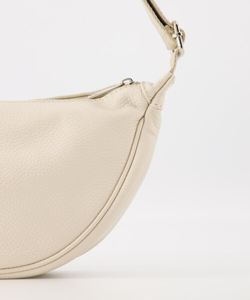 Nika - Classic Grain - Hand bags - Beige - Ecru D37 - Silver
