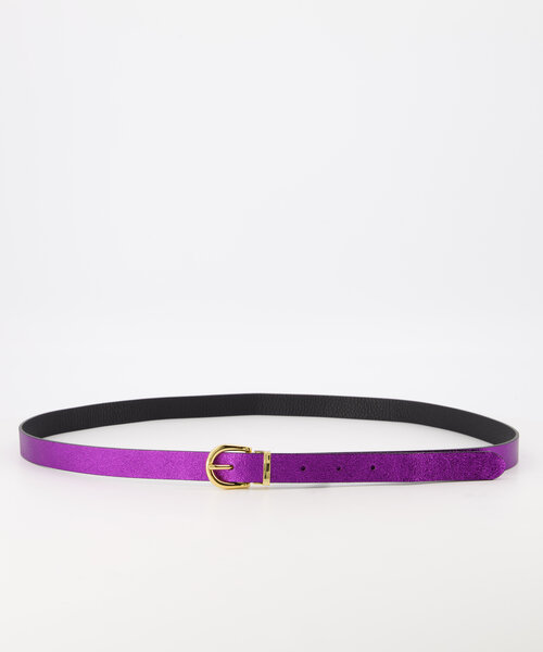 Teatro Amsterdam Meau -  - Belts with buckles - Purple / Gold -  - Gold