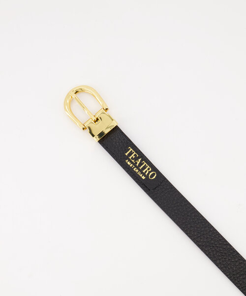 Teatro Amsterdam Meau -  - Belts with buckles - Purple / Gold -  - Gold