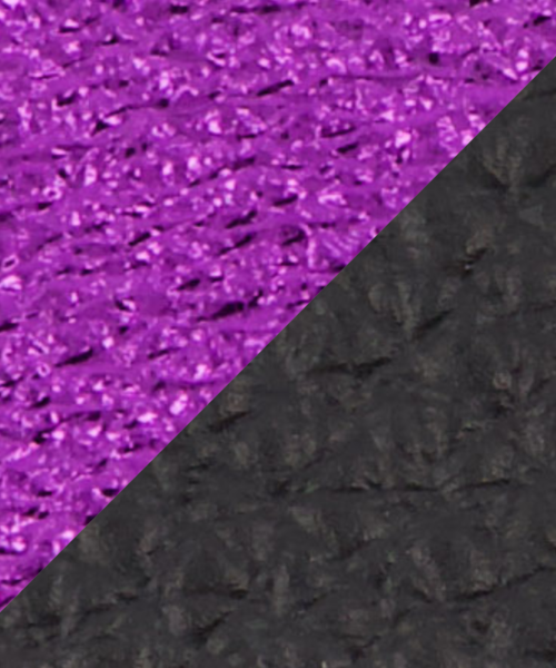 Teatro Amsterdam Meau -  - Riemen met gesp - Paars / Zwart -  - Goudkleurig