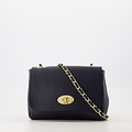 Nina - Classic Grain - Crossbody bags - Silver - Donkerblauw D26 - Gold