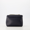Nina - Classic Grain - Crossbody bags - Silver - Donkerblauw D26 - Gold