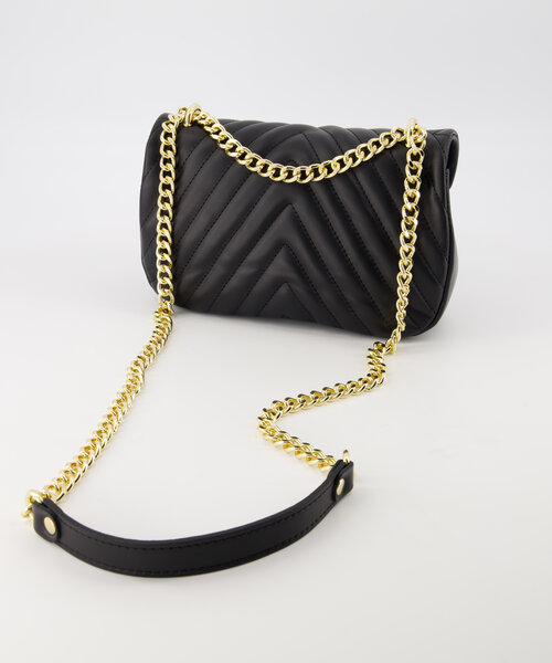 Nela - Sauvage - Crossbody bags - Black - S28 - Gold