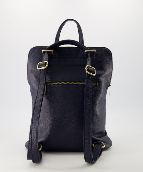 Harper - Classic Grain - Backpacks - Blue - D26 - Black