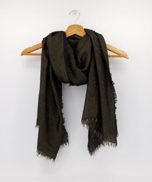 Glista -  - Effen sjaals - Zwart -  -