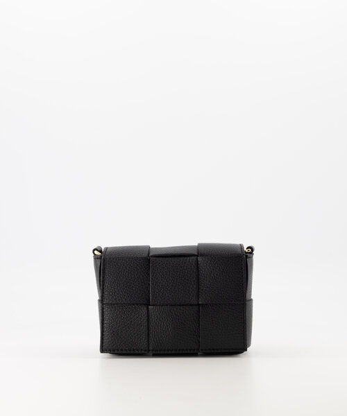 Steef - Classic Grain - Crossbody bags - Black - D28 - Gold