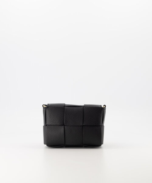 Steef - Classic Grain - Crossbody bags - Black - D28 - Gold