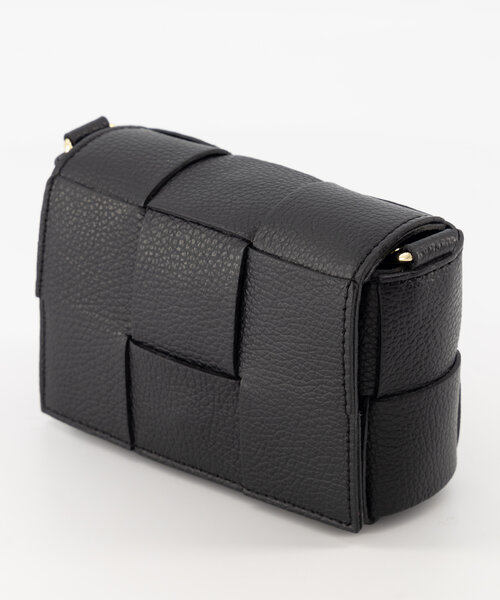Steef - Classic Grain - Crossbody bags - Black - D28 - Gold