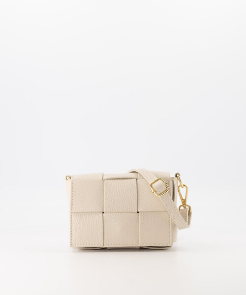 Steef - Classic Grain - Crossbody bags - Beige - Ecru D37 - Gold
