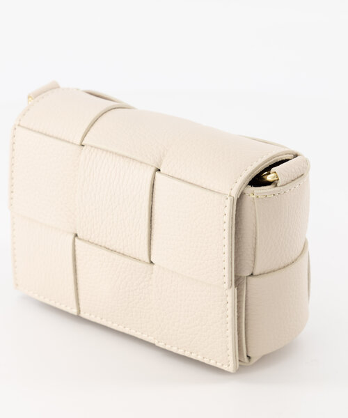 Steef - Classic Grain - Crossbody bags - Beige - Ecru D37 - Gold