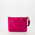 Ariel - Suede - Crossbody bags - Pink - Fuchsia D16 - Bronze