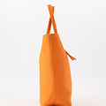 Alice - Classic Grain - Crossbodytassen - Oranje - D29 - Zilverkleurig