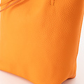 Alice - Classic Grain - Crossbodytassen - Oranje - D29 - Zilverkleurig