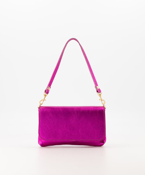 Lara - Metallic - Crossbody bags - Pink - Fuchsia L538 - Gold