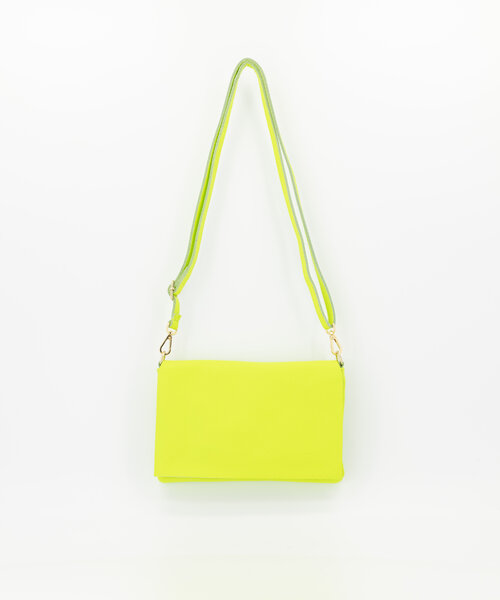 Myra - Classic Grain - Crossbody bags - Green - Lime T0340 - Gold