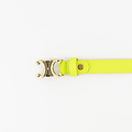 Eline Small - Classic Grain - Belts with buckles - Green - Lime T0340 - Gold