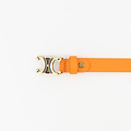 Eline Small - Classic Grain - Belts with buckles - Orange - D29 - Gold