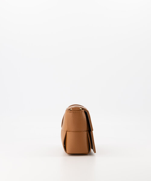 Steef - Classic Grain - Crossbodytassen - Bruin - Cognac D109 - Goudkleurig