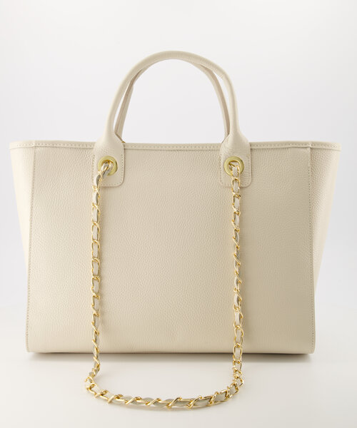 Fiona - Classic Grain - Hand bags - Beige - Ecru D37 - Gold