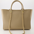 Fiona - Classic Grain - Hand bags - Taupe - D05 - Gold