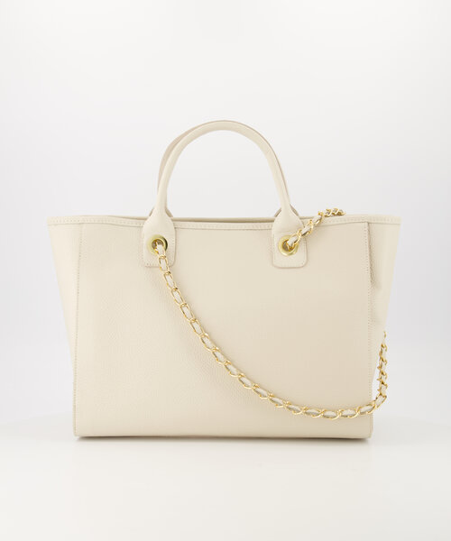 Fiona - Classic Grain - Hand bags - Beige - Ecru D37 - Gold