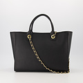 Fiona - Classic Grain - Hand bags - Black - D28 - Gold