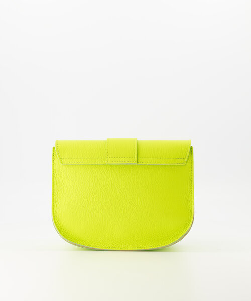 Maan - Classic Grain - Crossbodytassen - Groen - Lime T0340 - Goudkleurig