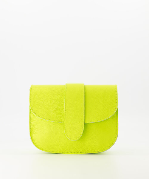 Maan - Classic Grain - Crossbodytassen - Groen - Lime T0340 - Goudkleurig