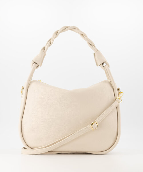 Rachel - Classic Grain - Shoulder bags - Beige - Ecru D37 - Gold