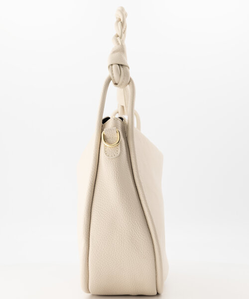 Rachel - Classic Grain - Shoulder bags - Beige - Ecru D37 - Gold