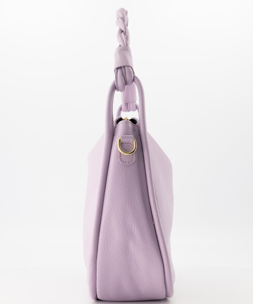 Rachel - Classic Grain - Shoulder bags - Purple - Lila D55 - Gold