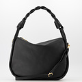 Rachel - Classic Grain - Shoulder bags - Black - D28 - Gold