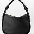 Rachel - Classic Grain - Shoulder bags - Black - D28 - Gold