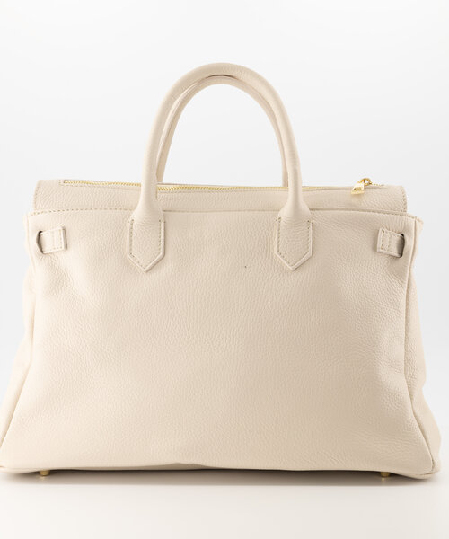 Birdie Large - Classic Grain - Hand bags - Beige - Ecru D37 - Gold