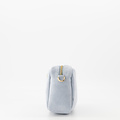Irene - Suede - Crossbodytassen - Blauw - Lichtblauw D47 - Goudkleurig