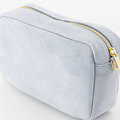 Irene - Suede - Crossbody bags - Blue - Lichtblauw D47 - Gold