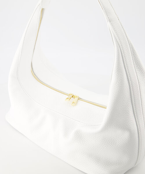 Pascal - Classic Grain - Shoulder bags - White - D01 - Gold