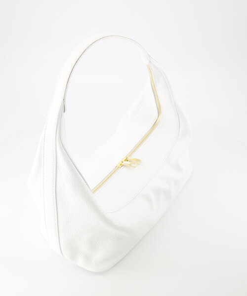 Pascal - Classic Grain - Shoulder bags - White - D01 - Gold