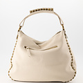 Roxy - Classic Grain - Shoulder bags - Beige - Ecru D37 - Gold