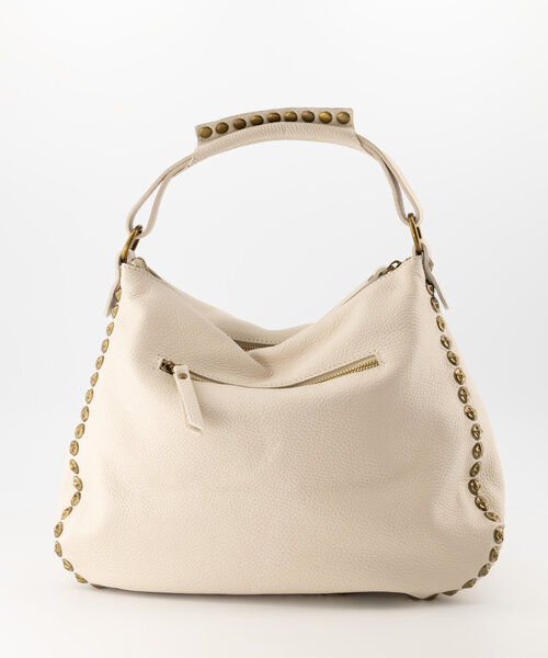 Roxy - Classic Grain - Shoulder bags - Beige - Ecru D37 - Gold