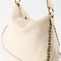 Roxy - Classic Grain - Shoulder bags - Beige - Ecru D37 - Gold