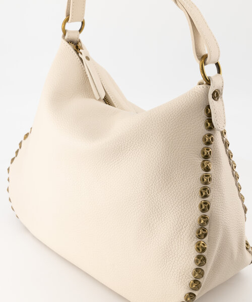 Roxy - Classic Grain - Shoulder bags - Beige - Ecru D37 - Gold