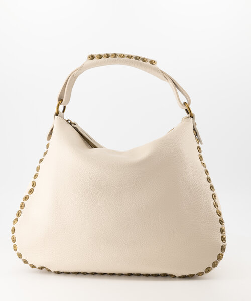 Roxy - Classic Grain - Shoulder bags - Beige - Ecru D37 - Gold