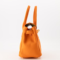 Birdie Small - Bags - Classic Grain - Orange D29