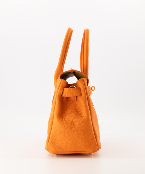 Birdie Small - Bags - Classic Grain - Orange D29