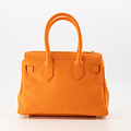 Birdie Small - Bags - Classic Grain - Orange D29